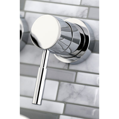 Elements of Design ES8111DL Single-Handle Wall Mount Bathroom Faucet, Polished Chrome