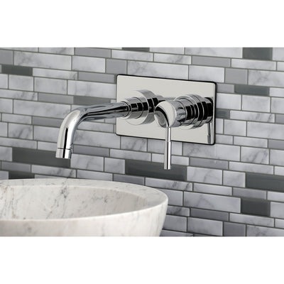 Elements of Design ES8111DL Single-Handle Wall Mount Bathroom Faucet, Polished Chrome