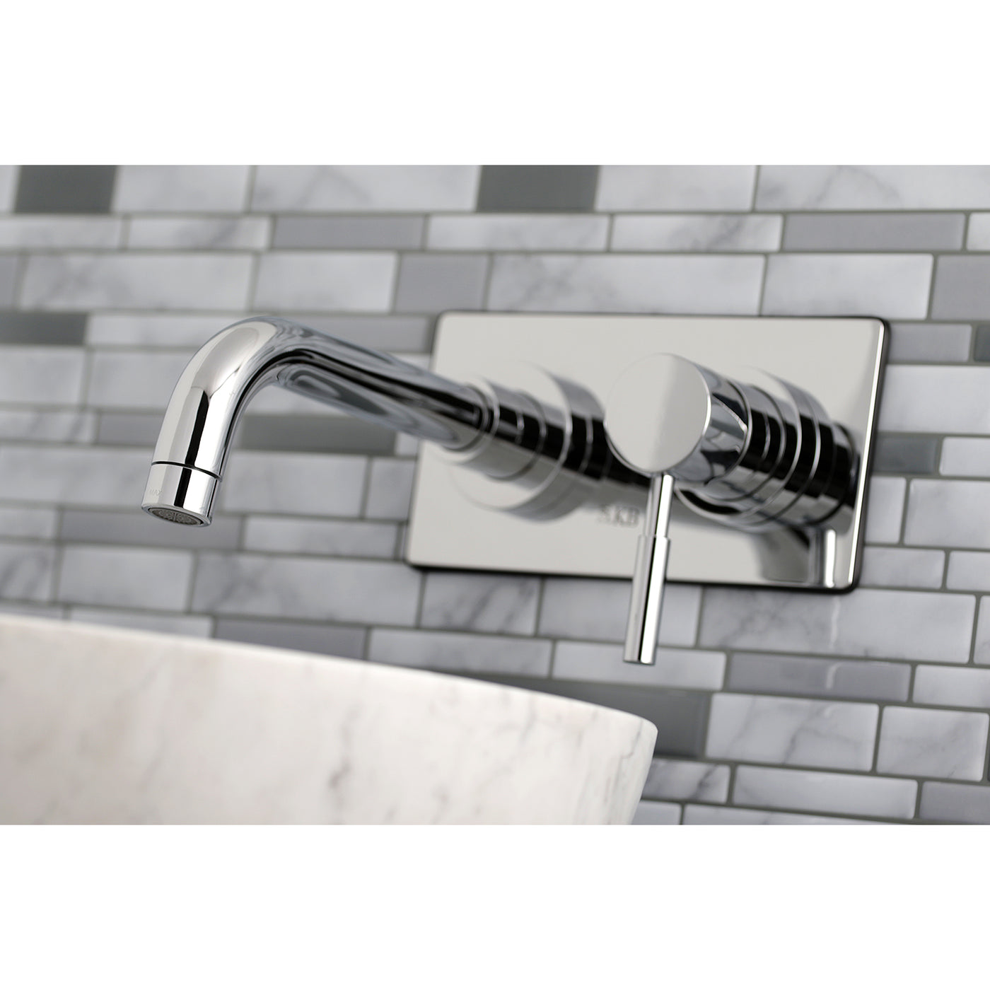 Elements of Design ES8111DL Single-Handle Wall Mount Bathroom Faucet, Polished Chrome