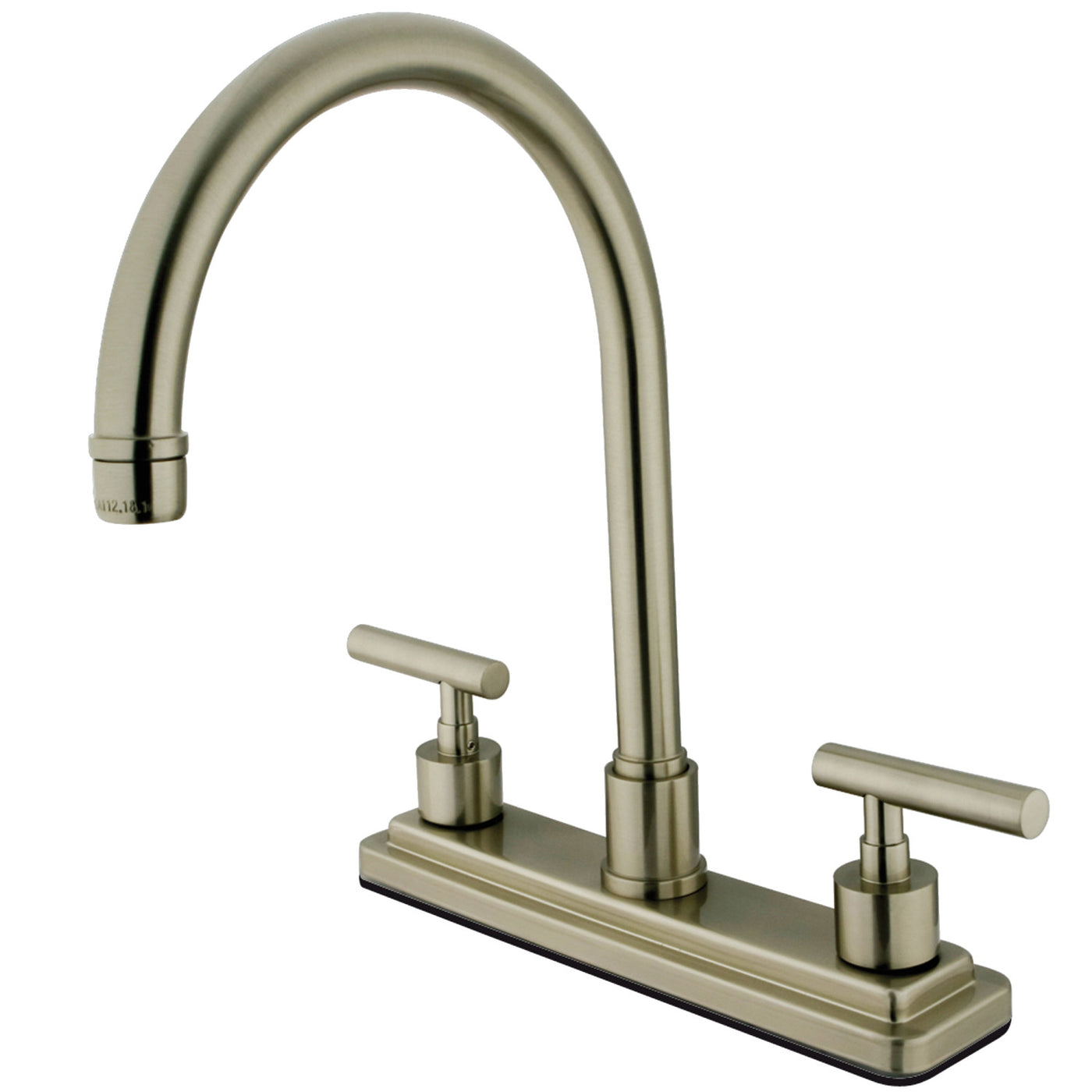 Elements of Design ES8798CMLLS Centerset Kitchen Faucet, Brushed Nickel