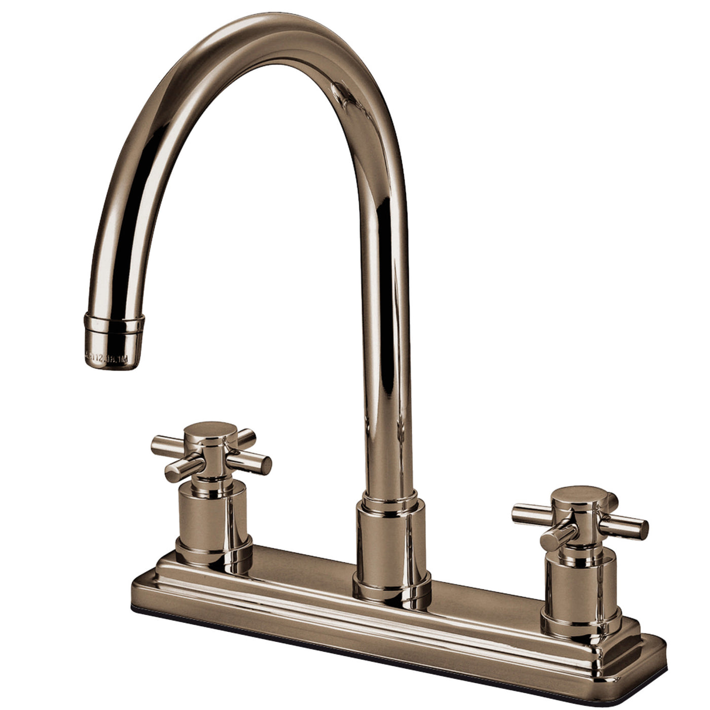 Elements of Design ES8798DXLS Centerset Kitchen Faucet, Brushed Nickel