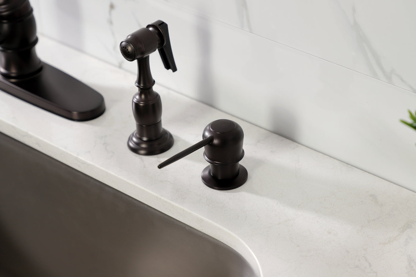 Elements of Design ESD1605 Soap Dispenser, Oil Rubbed Bronze