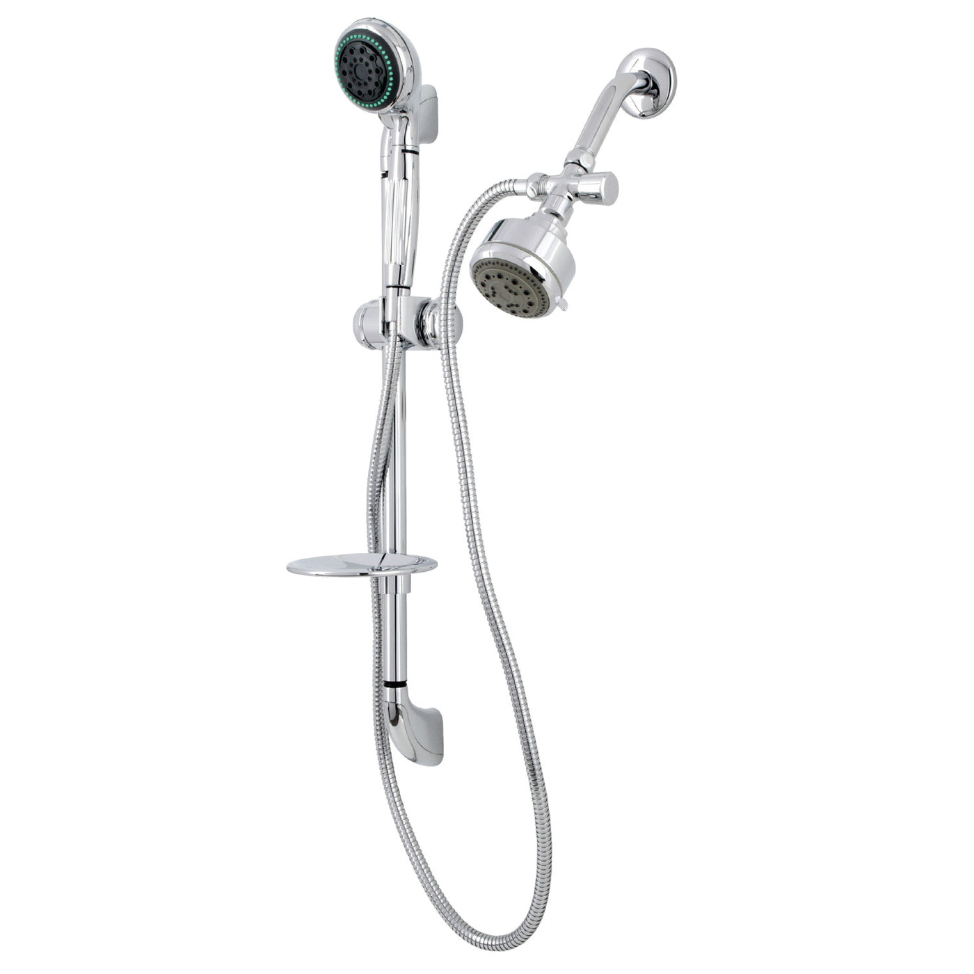 Elements of Design ESK2521SG1 Shower System with Slide Bar and Hand Shower, Polished Chrome