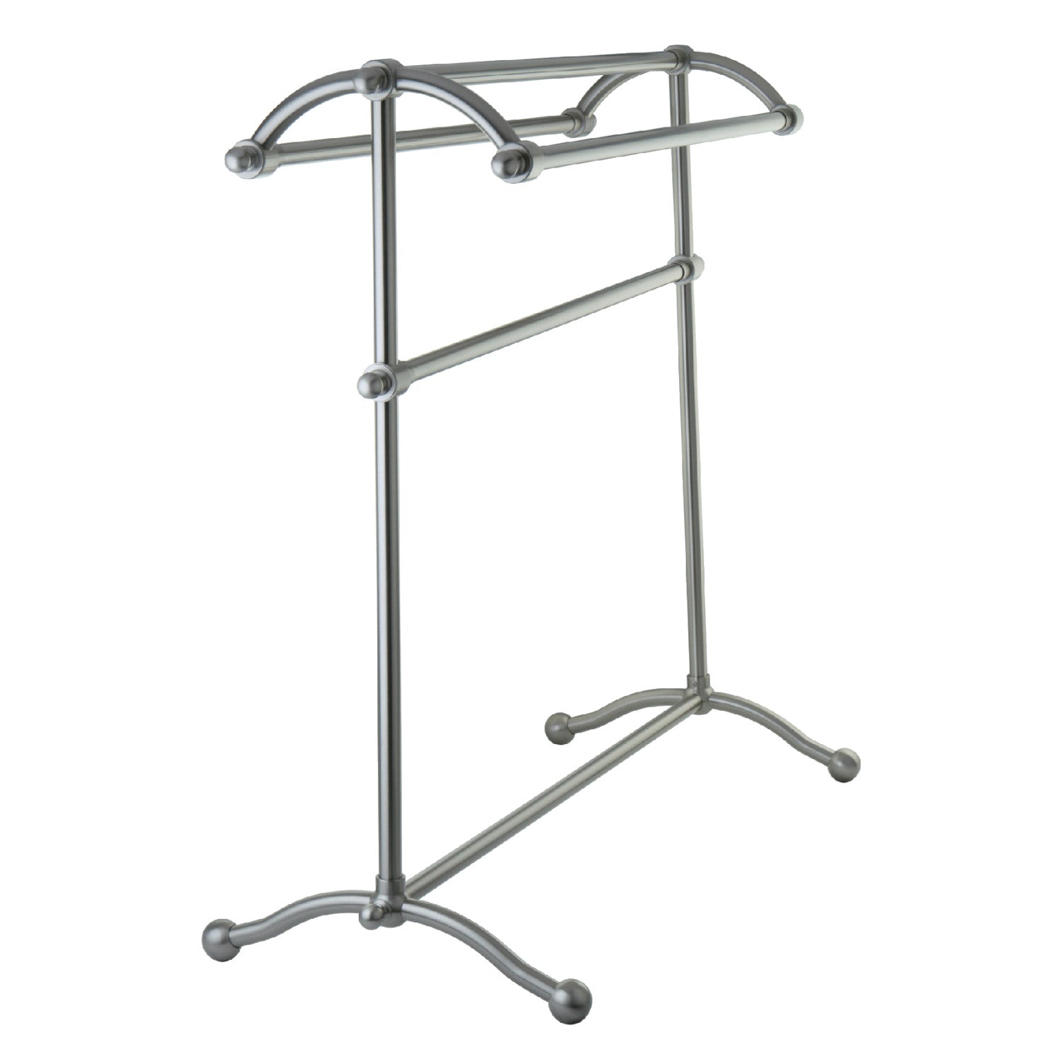 Elements of Design DS2298 30 Inch Freestanding Towel Rack Brushed Nickel