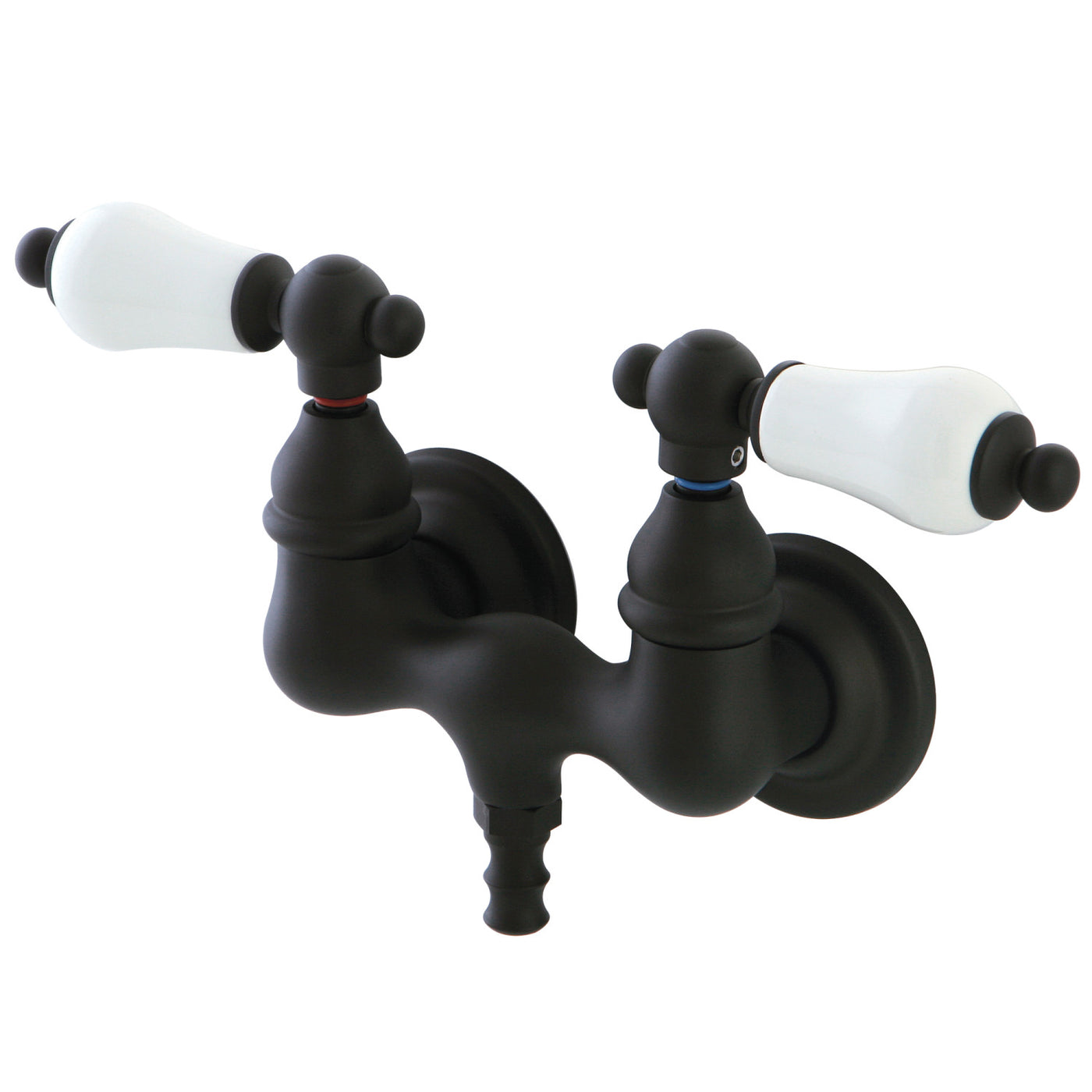 Elements of Design DT0315CL 3-3/8-Inch Wall Mount Tub Faucet, Oil Rubbed Bronze