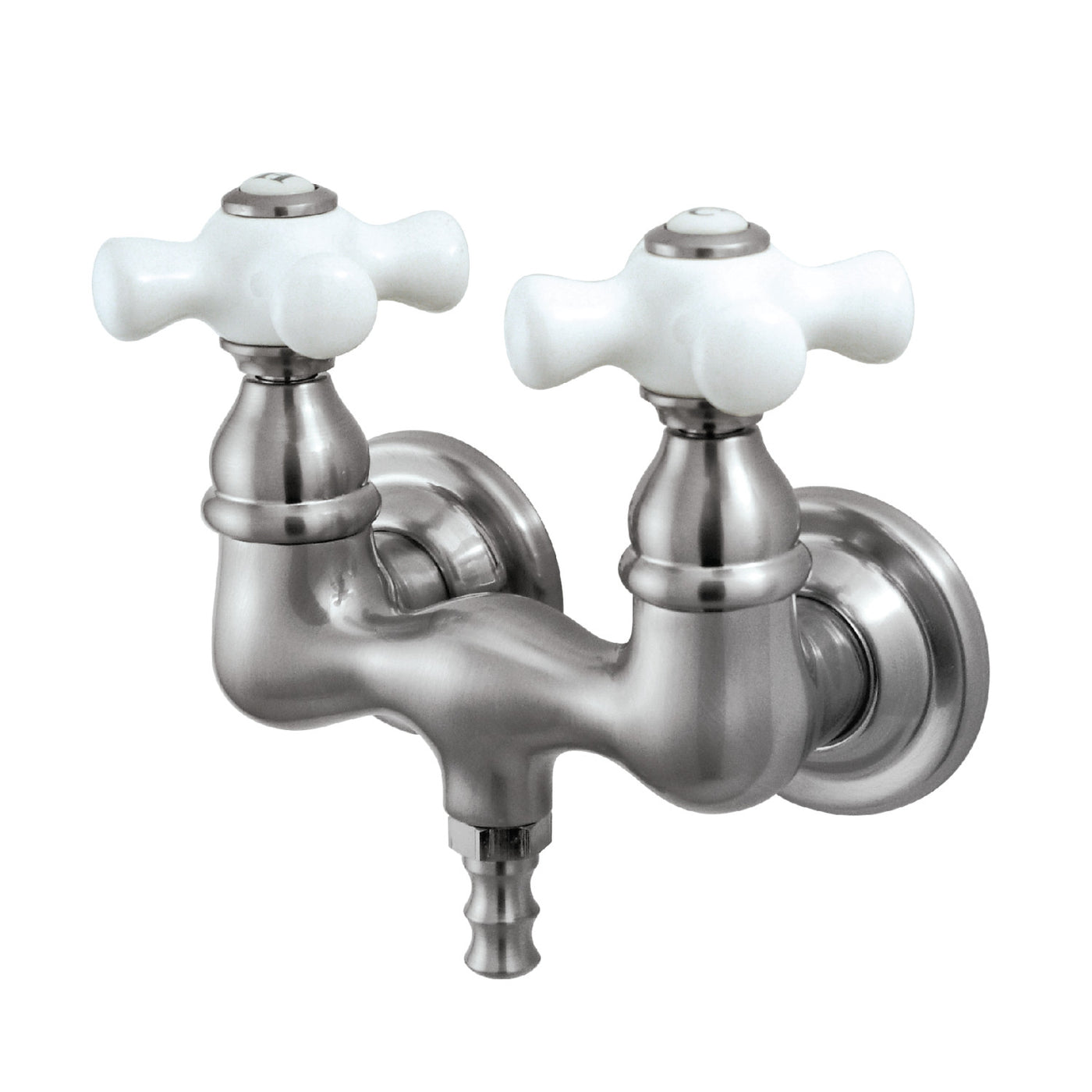 Elements of Design DT0318PX 3-3/8-Inch Wall Mount Tub Faucet, Brushed Nickel