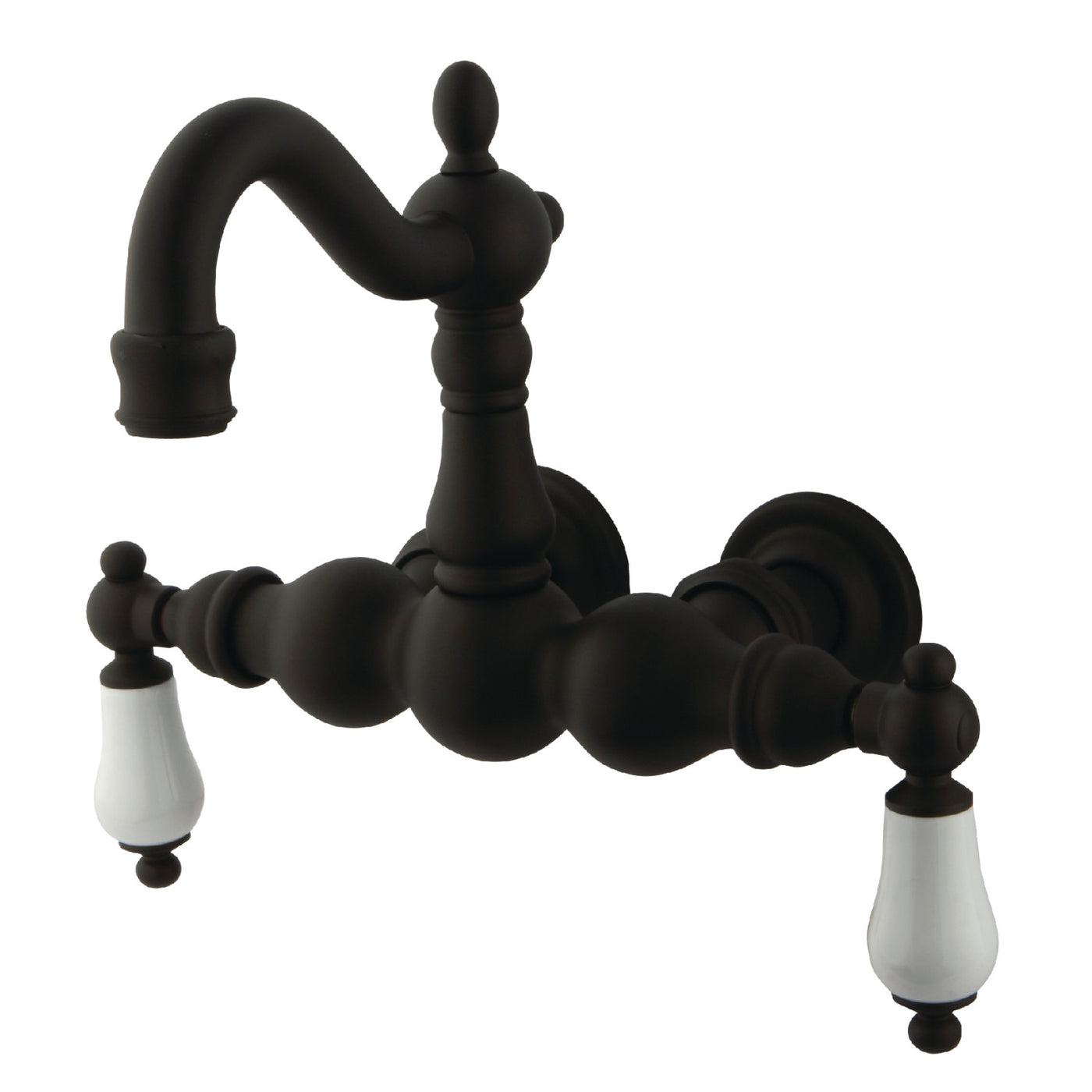 Elements of Design DT10015PL 3-3/8-Inch Wall Mount Tub Faucet, Oil Rubbed Bronze